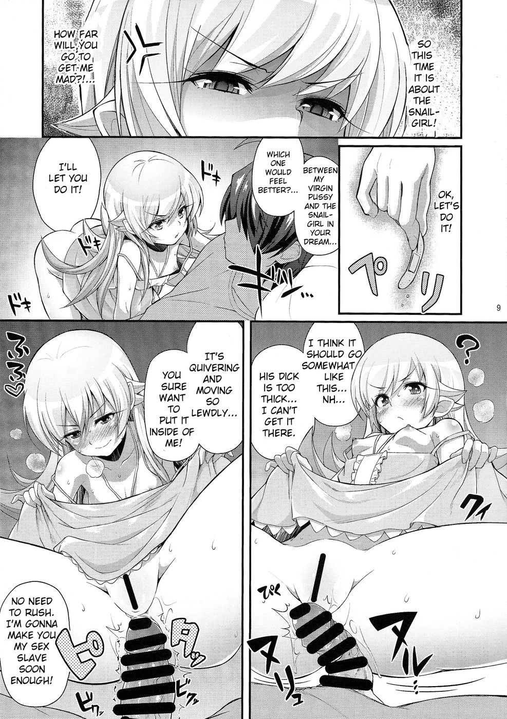 Hentai Manga Comic-Pachimonogatari: Shinobu Monologue-Read-9